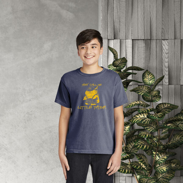 Official Little Tator Navy - Gildan Heavy Cotton™ Youth T-Shirt Thumbnail