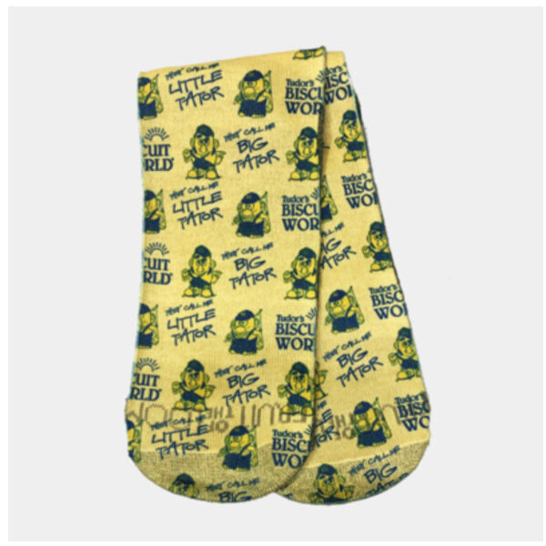 Official Yellow Big/Little Tator Socks Thumbnail